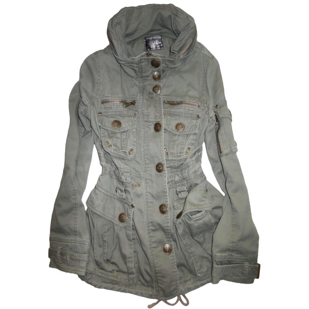 ジャケット・アウター archive military jacket 00s gimmick y2k