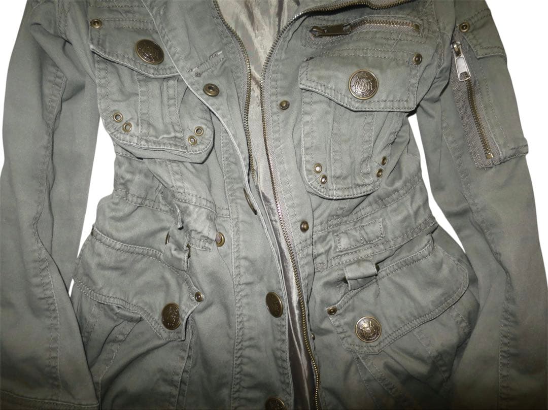 ジャケット・アウター archive military jacket 00s gimmick y2k