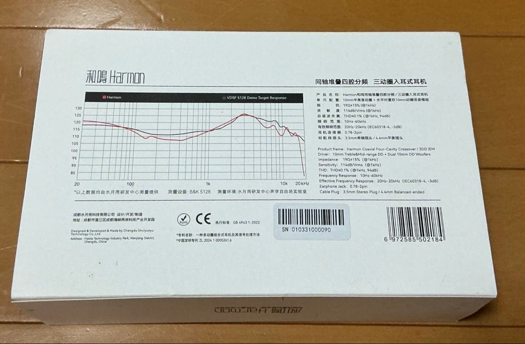 松*華様 【左耳側ジャンク】水月雨 Harmon 和鳴 イヤホン