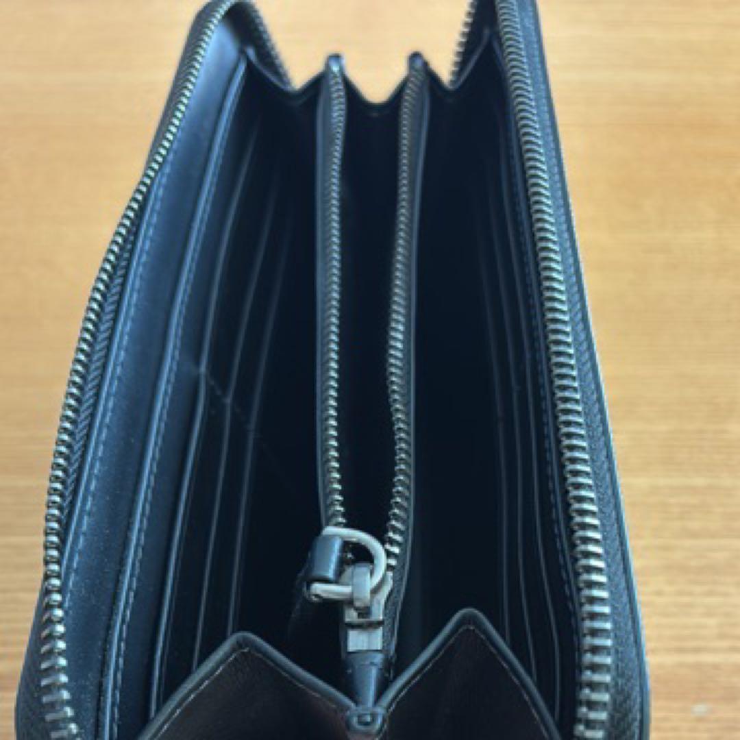 小物 Burberry Check Zip Wallet \"Charcoal\"