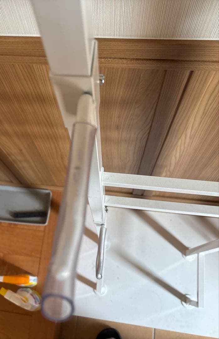 足立製作所公式店 自転車スタンド 室内 2台用 ホワイト