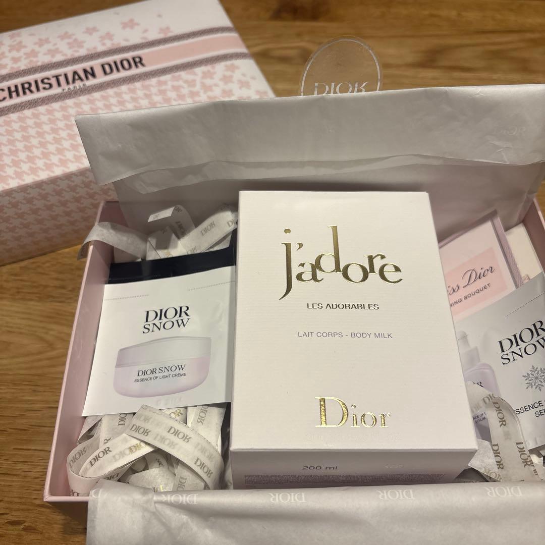 Dior ジャドールボディミルク200ml ギフトセット