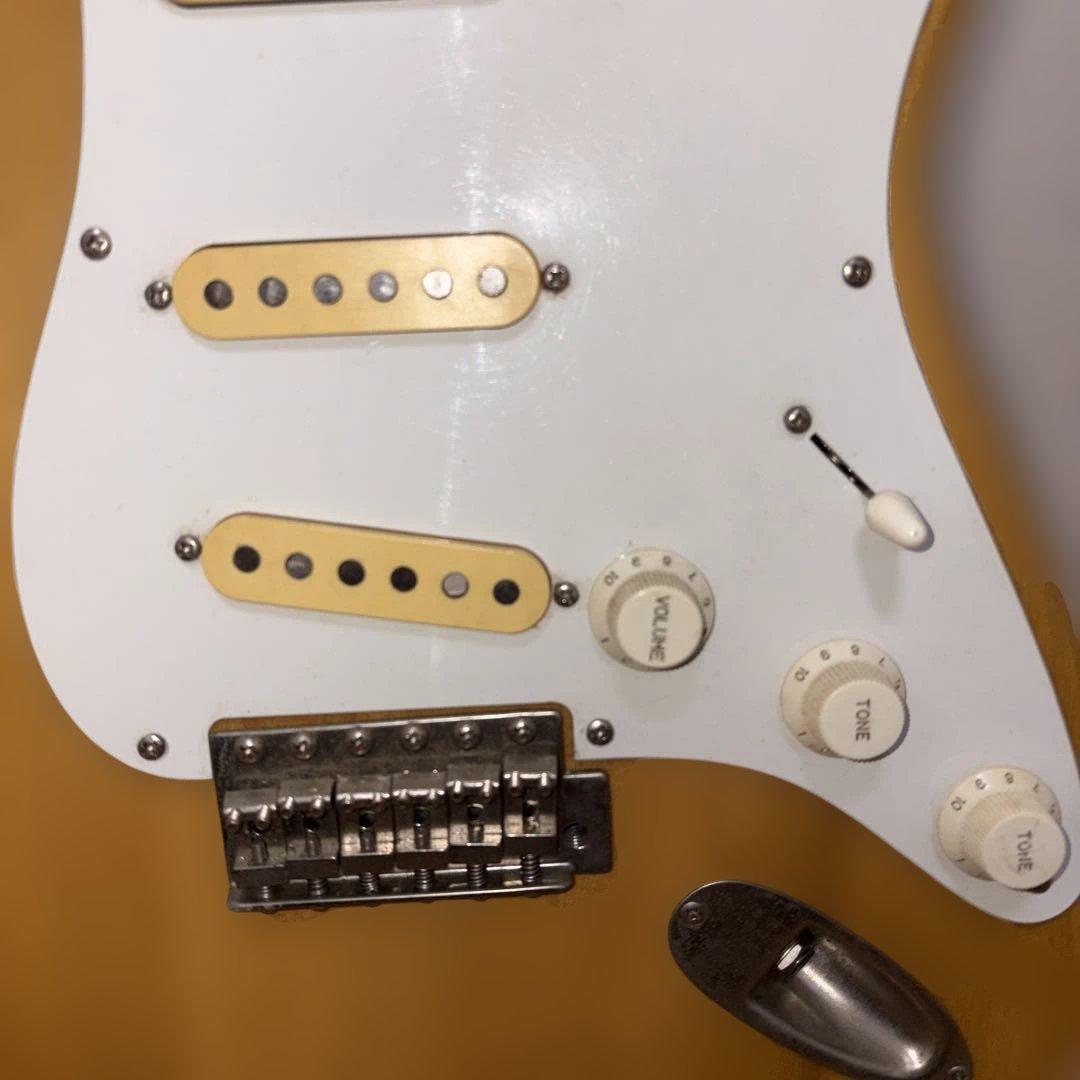 Fresher Strighter エレキギター ナチュラルウッド