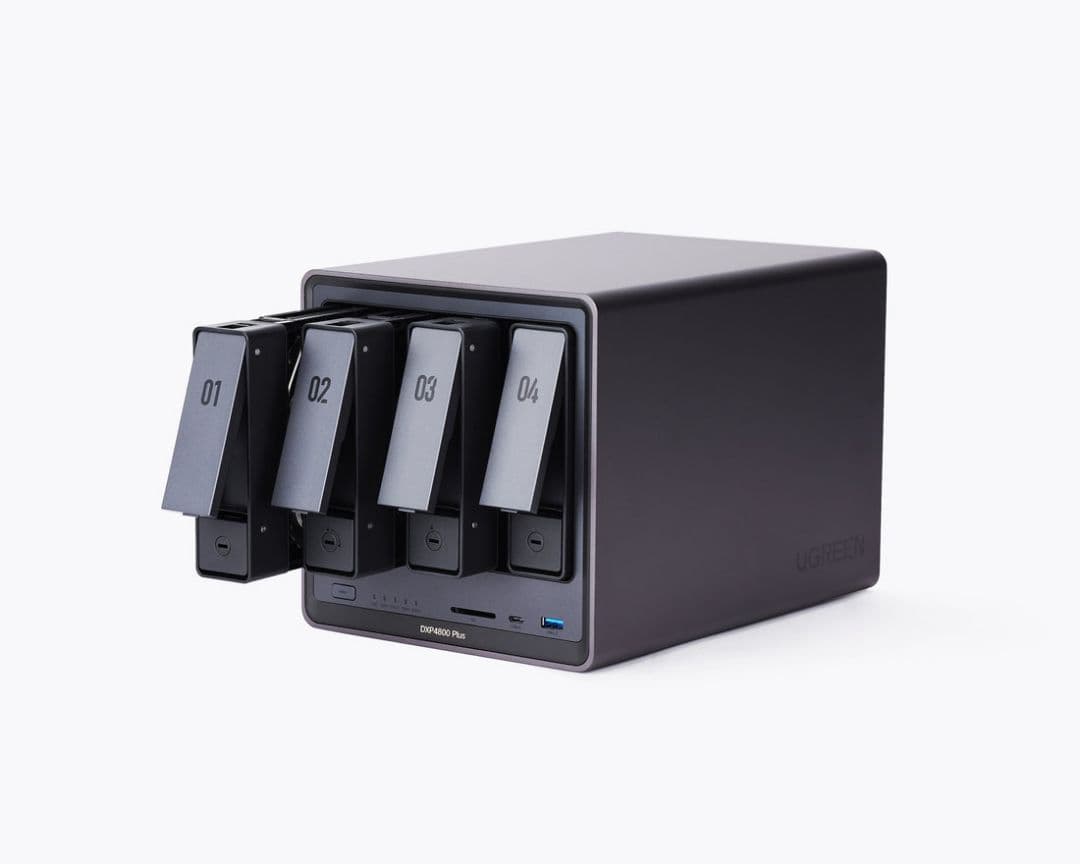 外付けハードディスク・ドライブ UGREEN NASync DXP4800 Plus