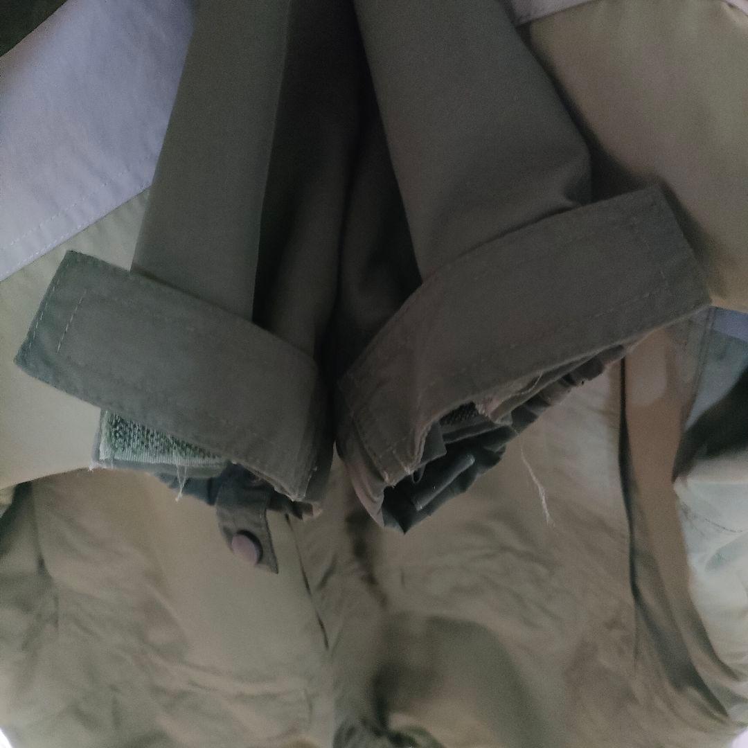 エルエルビーン マウンテンパーカー ナイロンジャケット 刺繍ロゴ XL 緑