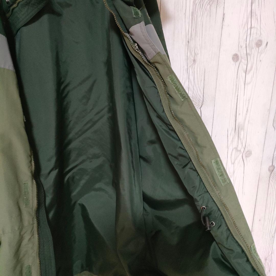 エルエルビーン マウンテンパーカー ナイロンジャケット 刺繍ロゴ XL 緑