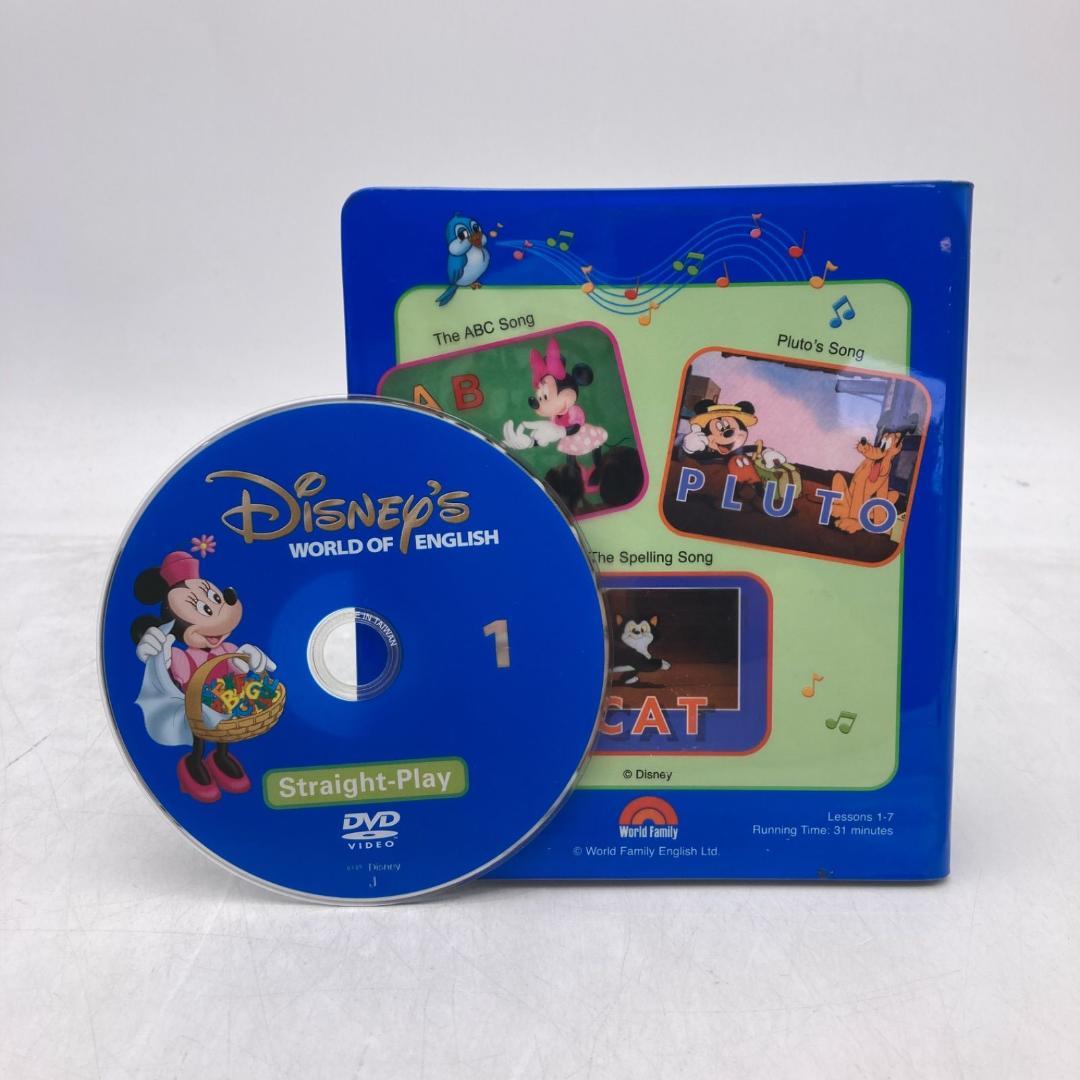 ストレートプレイ DVD　新子役　字幕付　ディズニー英語システム　504405