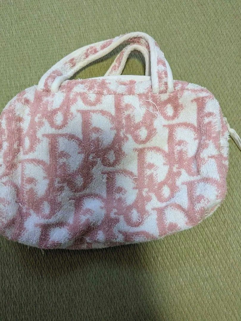 Dior　パイル地ポーチ