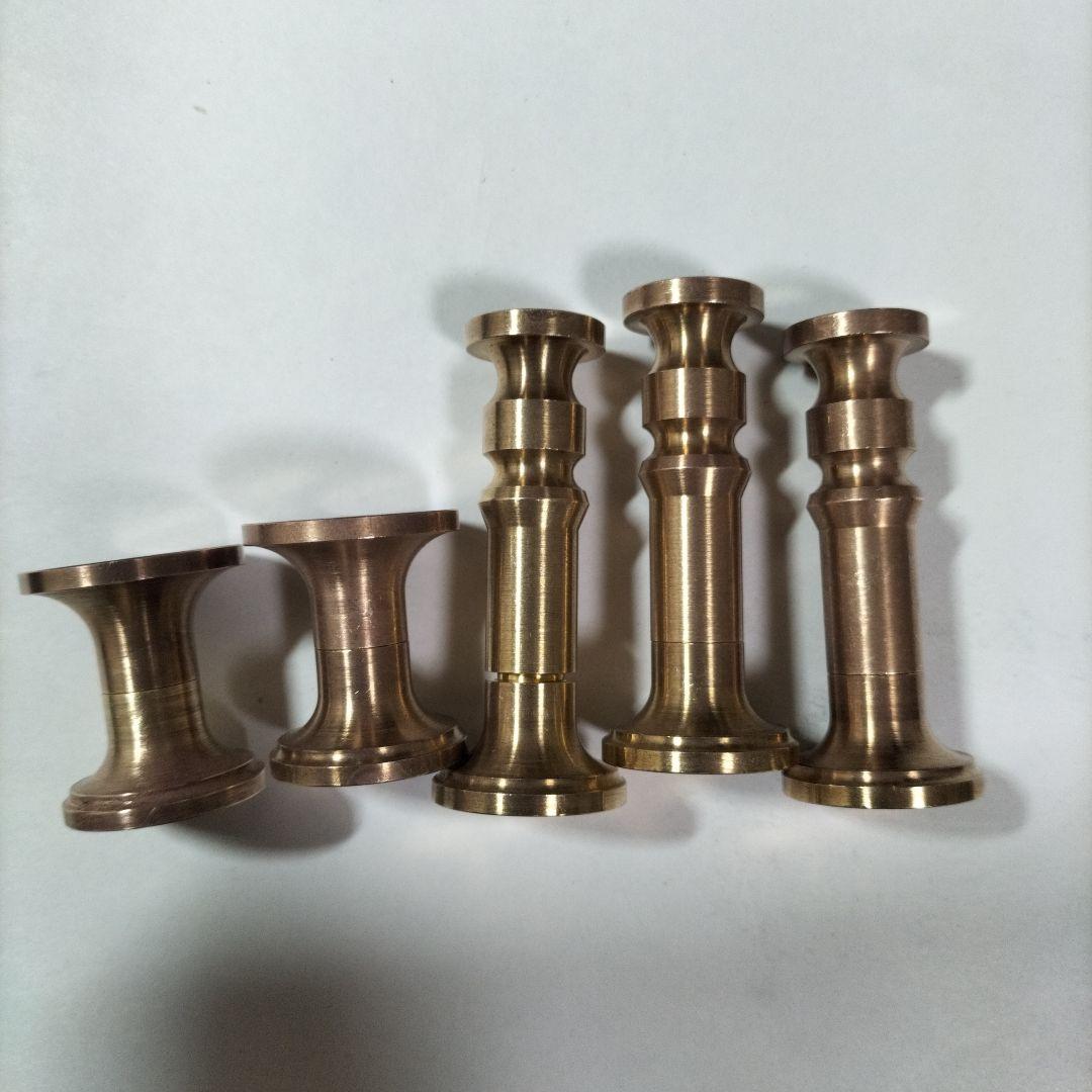 スコープ 真鍮　ネジ式 フック1型２型 ５個セット