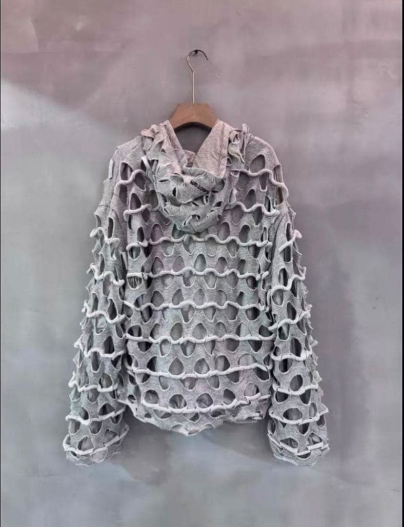 【今日まで値下げ可】PROJECT G/R レーザーカット ジップフーディー