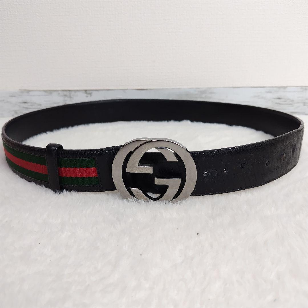 ✨レア✨GUCCIグッチ インターロッキング ベルト 114984