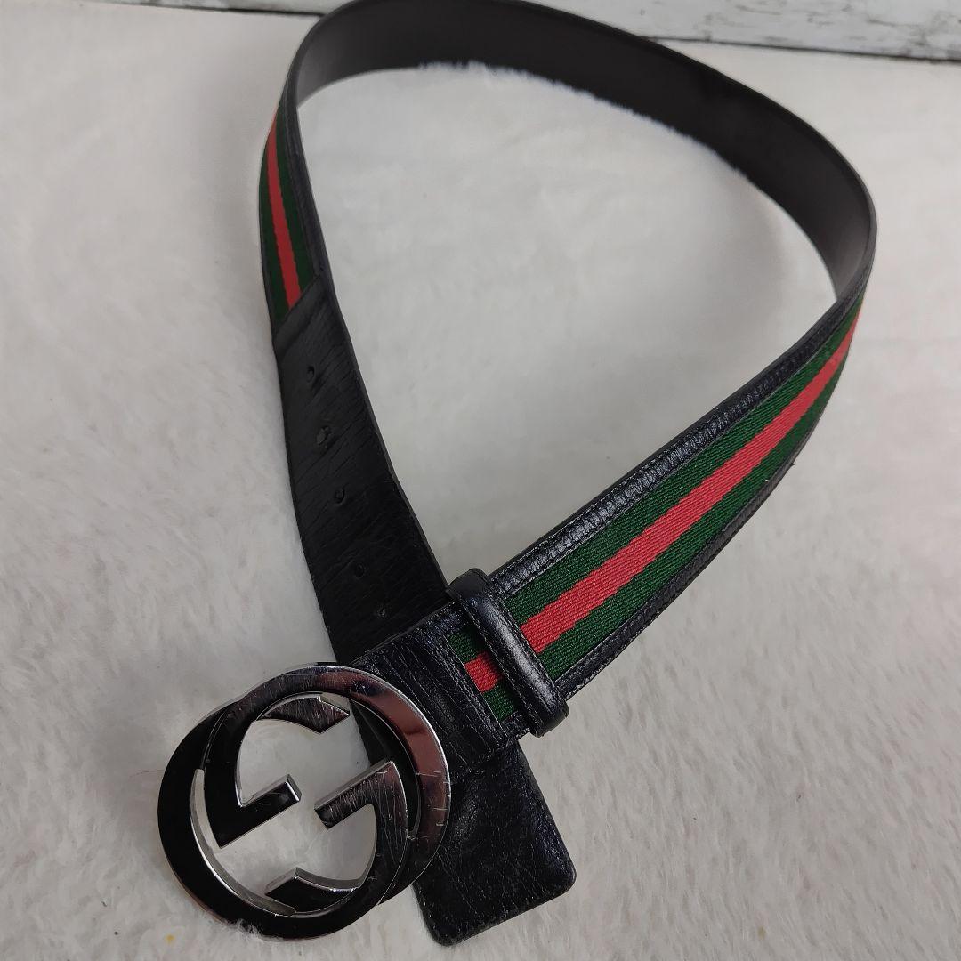 ✨レア✨GUCCIグッチ インターロッキング ベルト 114984