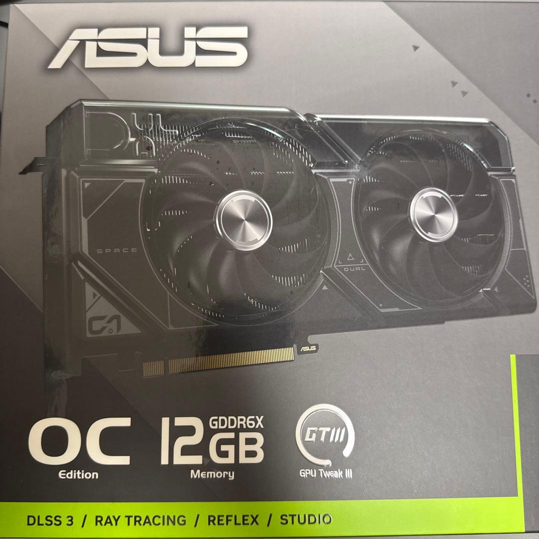 グラフィックボード・グラボ・ビデオカード ASUS GeForce RTX4070 Dual OC 12GB