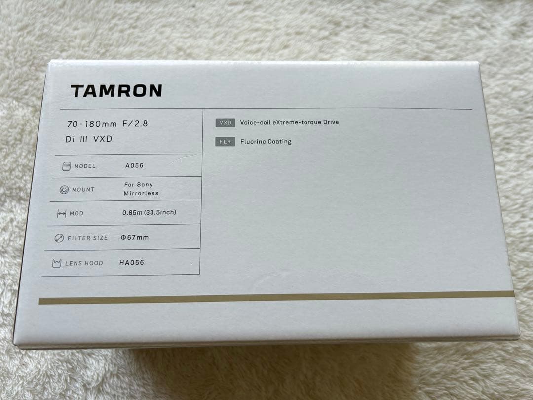 【お値下げ】TAMRON 70-180 f2.8 ズームレンズ 望遠 タムロン