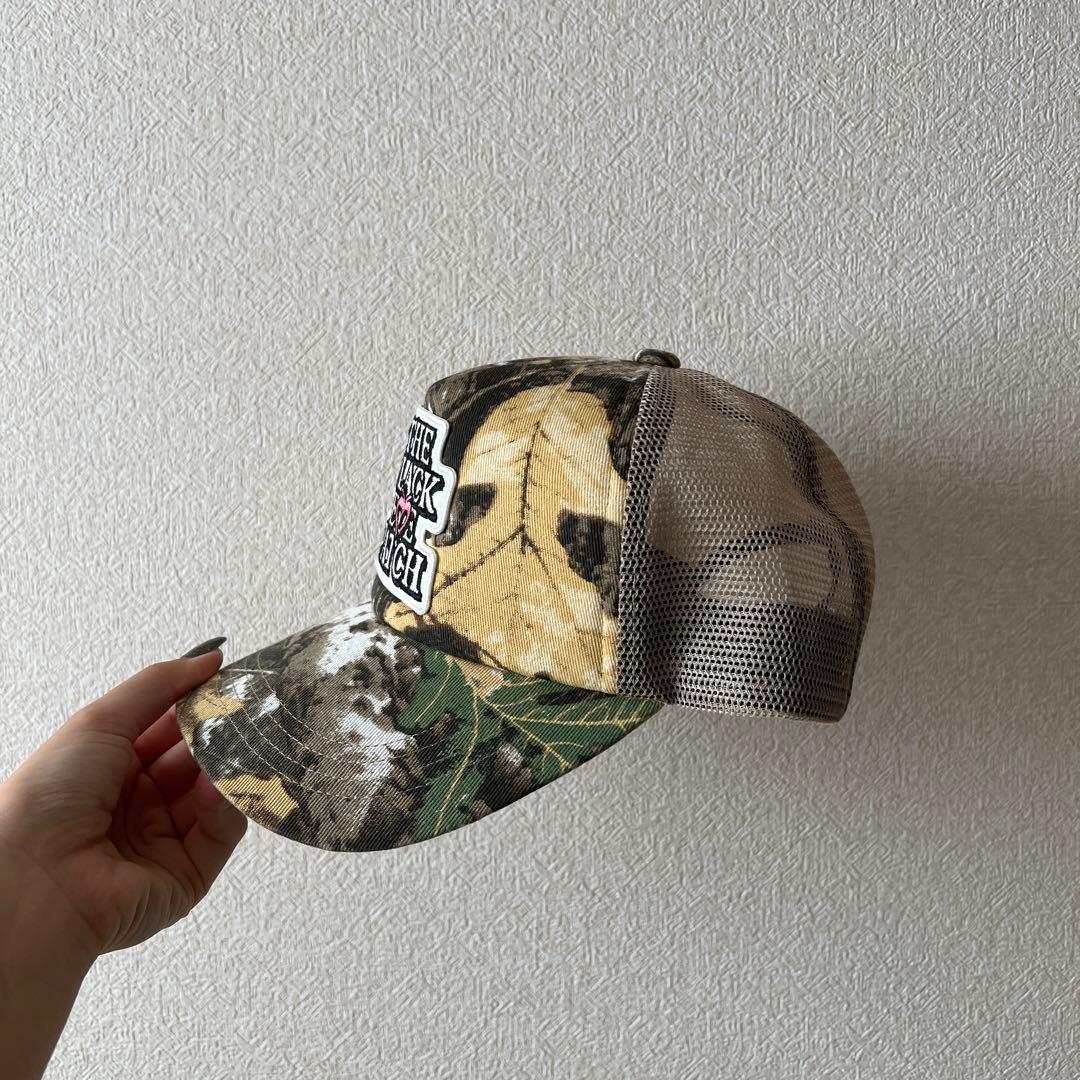 Black Eye Patch MOUSSY メッシュキャップ　最終お値下げ