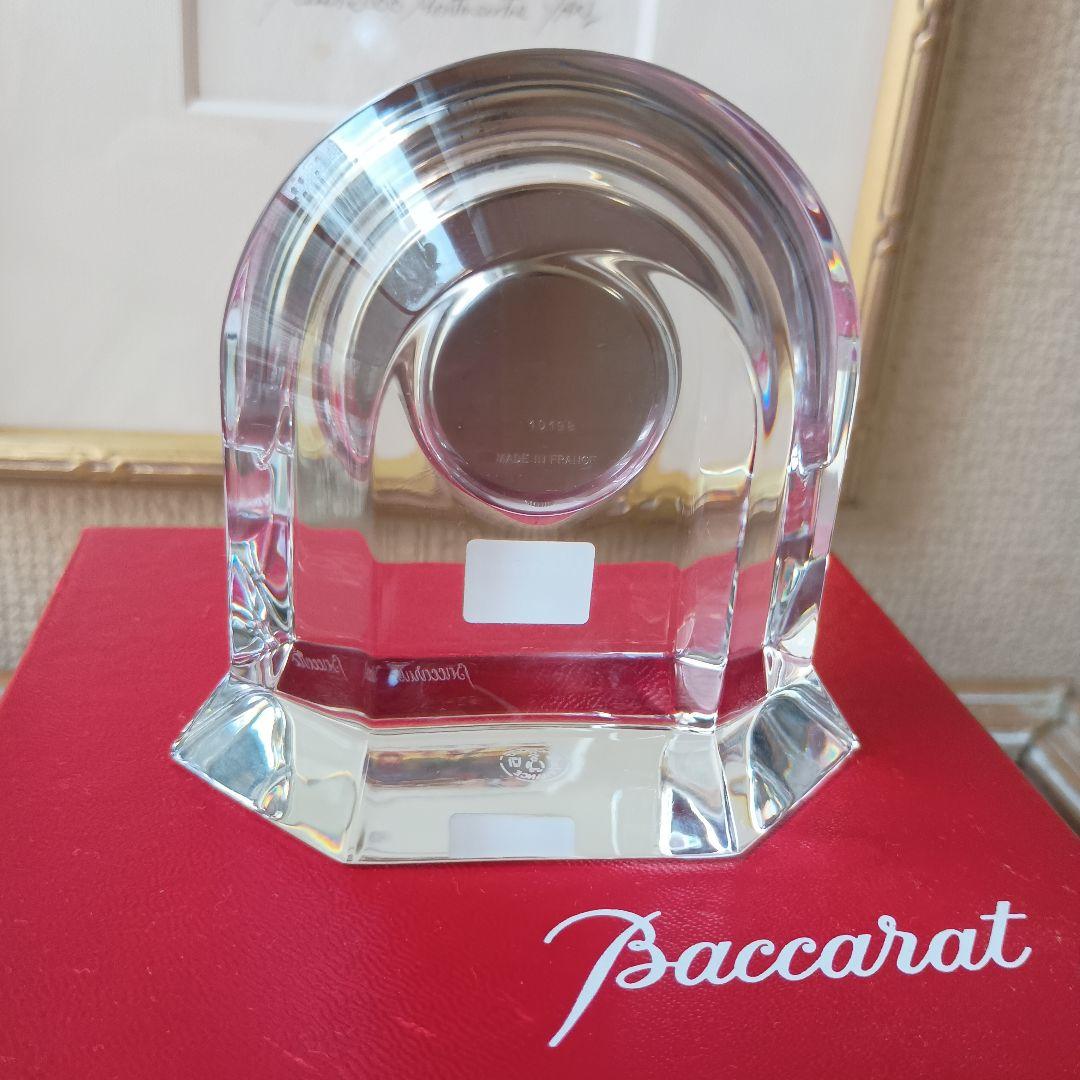 9/1のみラストPrice　新品未使用　Baccarat　VEGA 置き時計