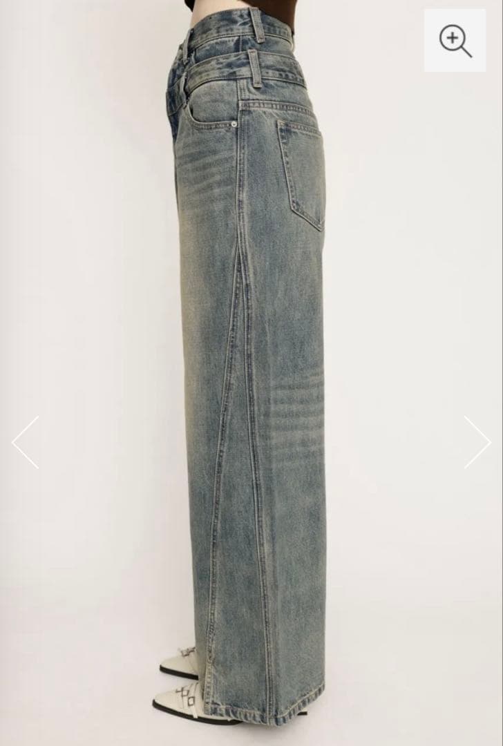 SLY LAYERED STRAIGHT PT-C ストレート デニム サイズ1