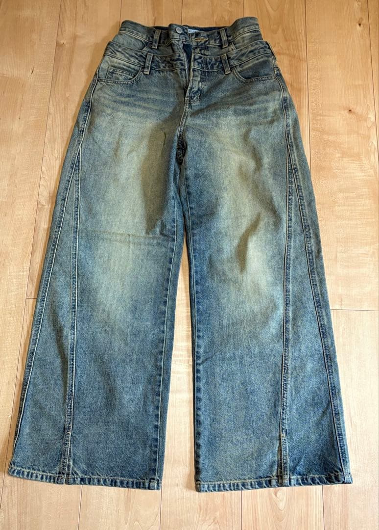 SLY LAYERED STRAIGHT PT-C ストレート デニム サイズ1