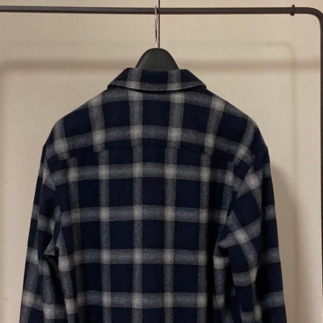 APC　アーペーセー　オンブレチェックシャツ　Mサイズ　Lサイズ相当