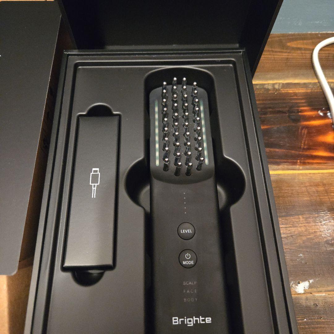 Brighte BRUSH美顔器 ブラック