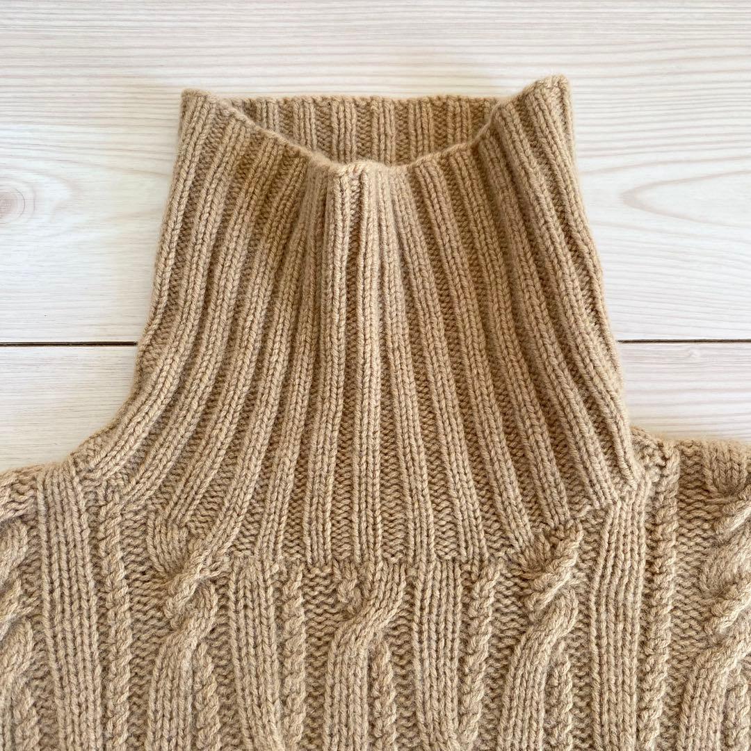 90s Saks Fifth Avenue カシミヤ100% タートルニット