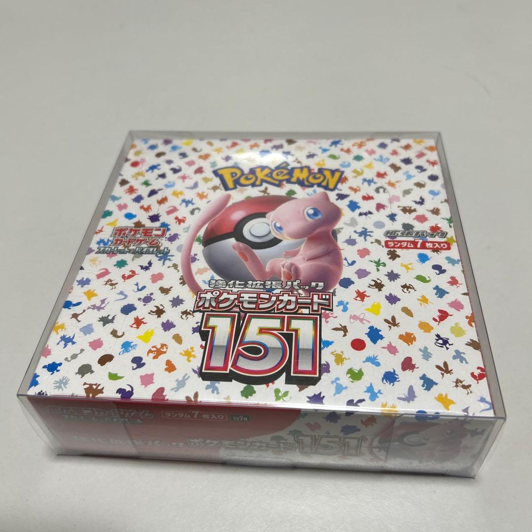 【シュリンク付き】ポケモンカード151新品 未開封