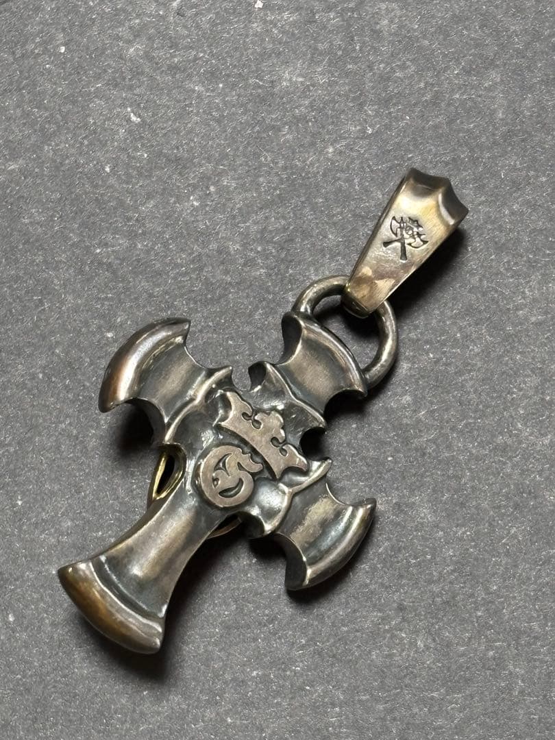 ガボラトリー　1/8 10Kフェイス　バトルアックス　ペンダント　横浜