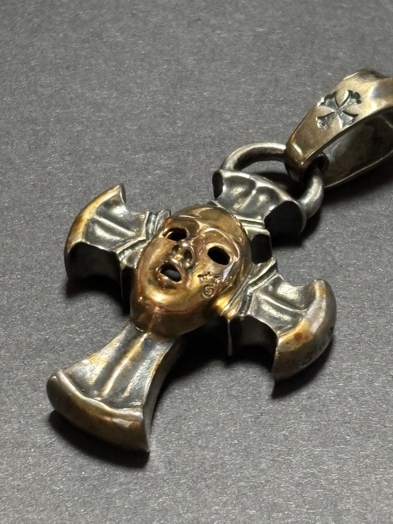 ガボラトリー　1/8 10Kフェイス　バトルアックス　ペンダント　横浜