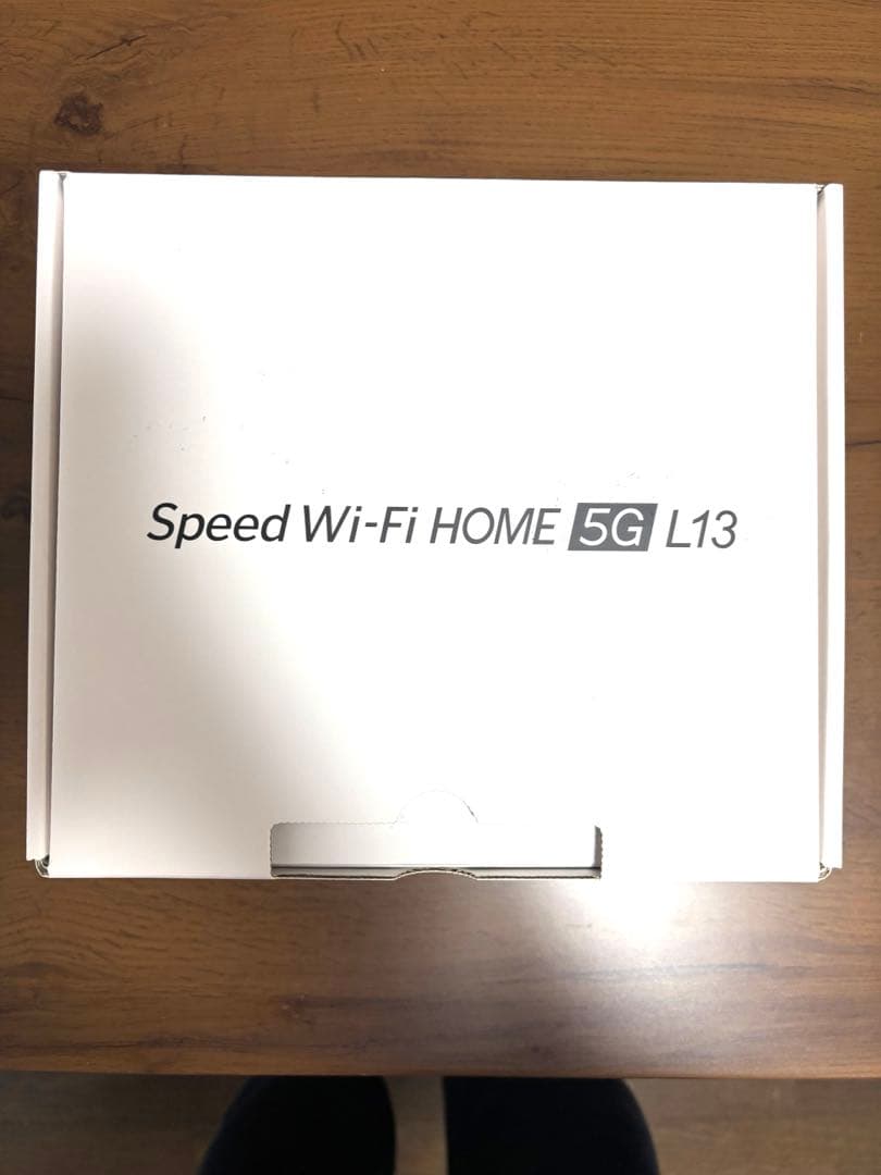 WiMAX Speed Wi-fi  5G L13 ホームルーター