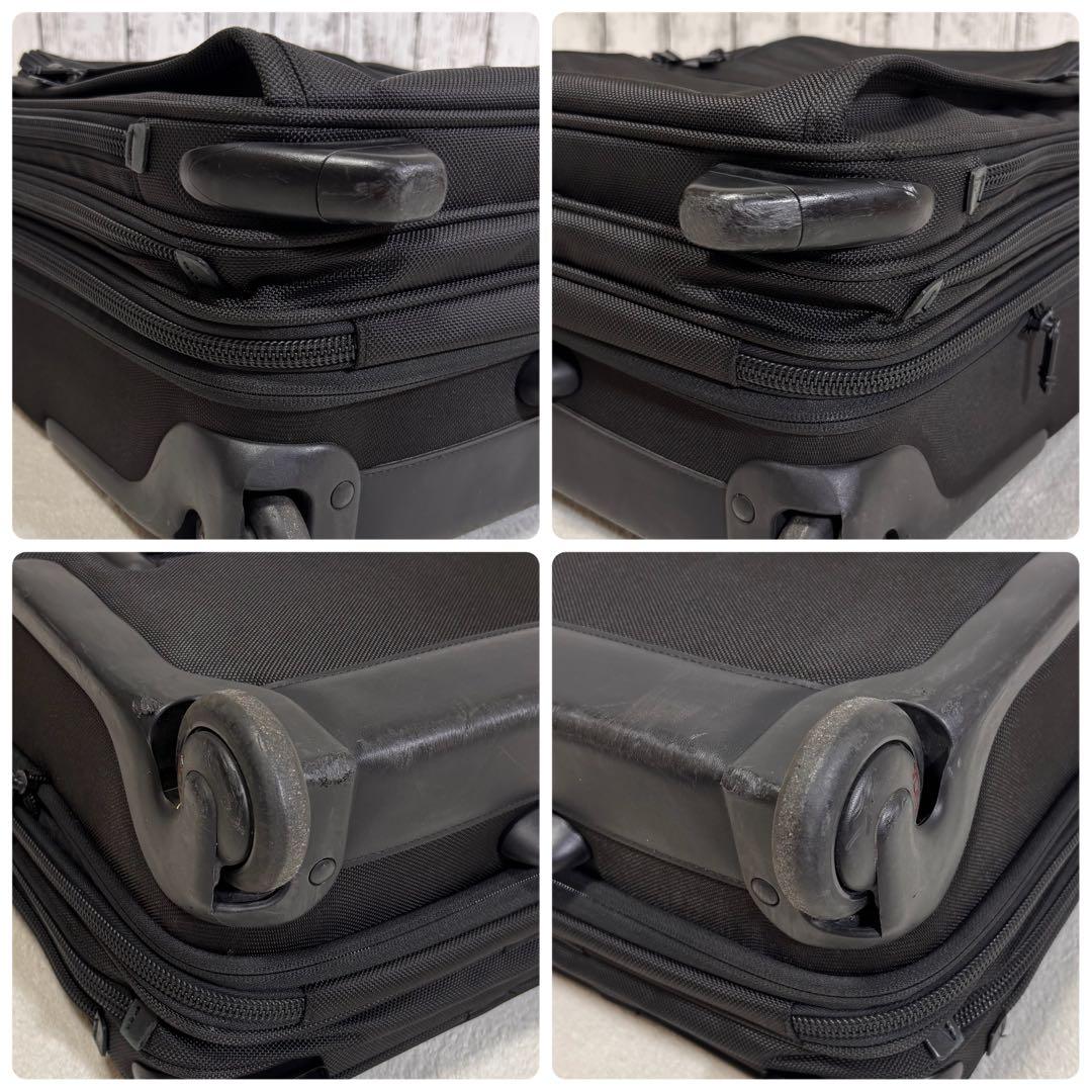TUMI PCポーチ付き キャリーケース トラベルバッグ 2輪 出張 タイヤ良好