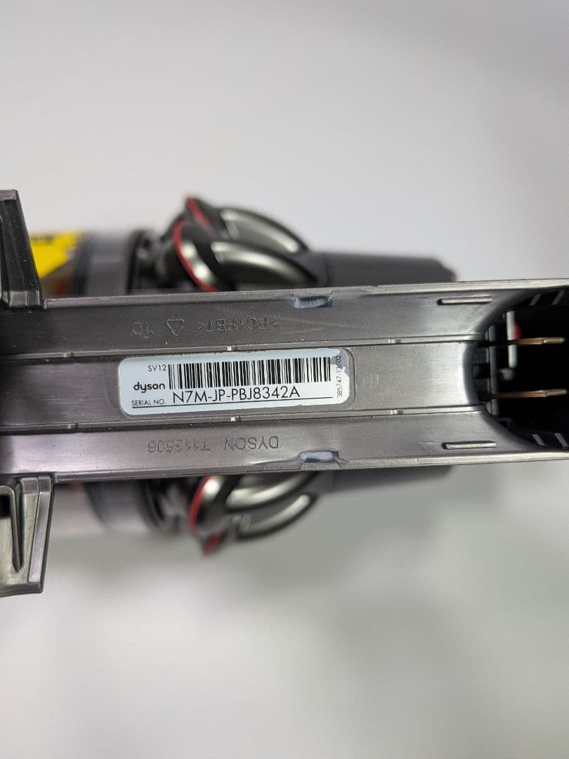 be342　60分　ダイソン　コードレス　SV12　稼働品　分解洗浄済　動作保証