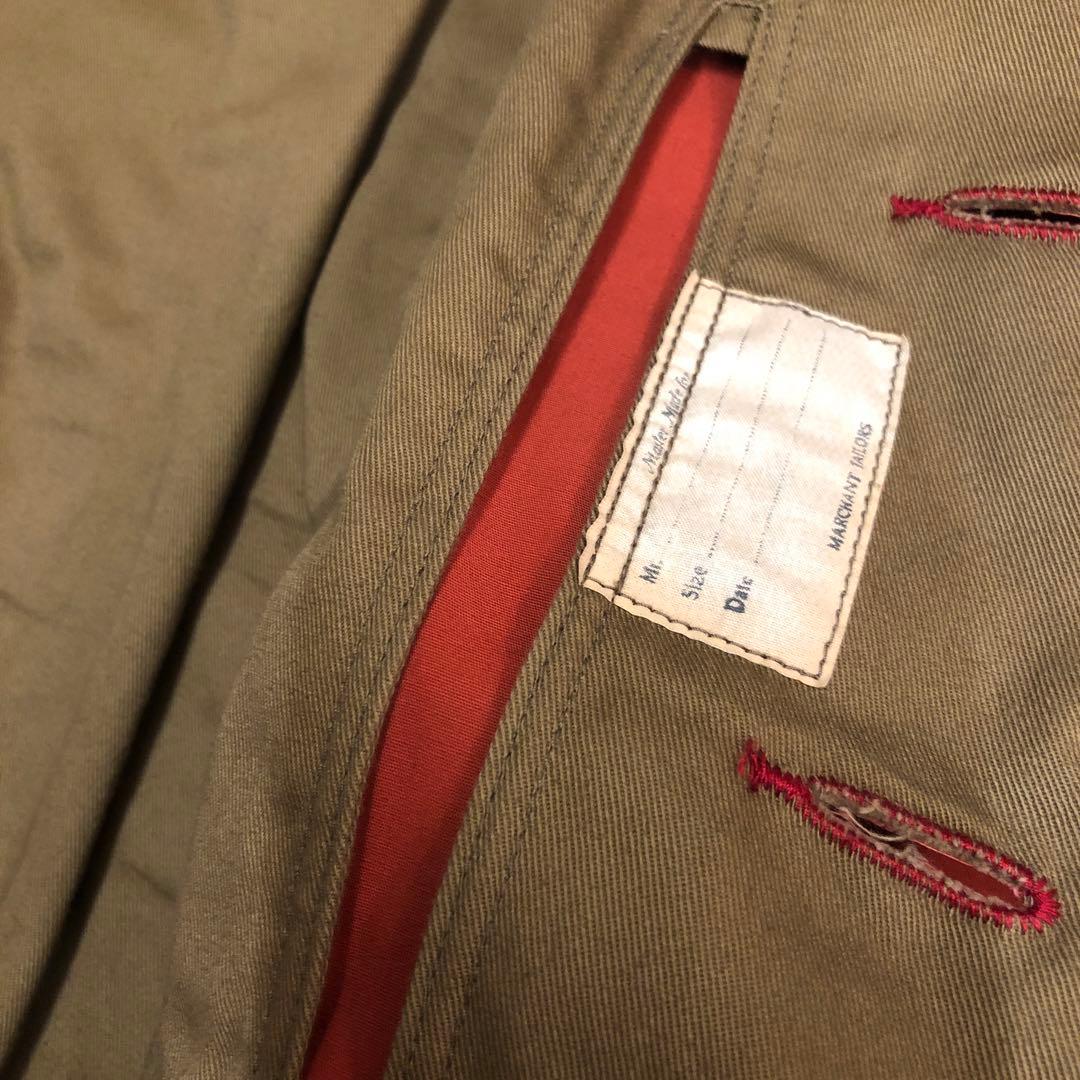 KAPITAL kapital キャピタル 動物ボタン ハンティングジャケット