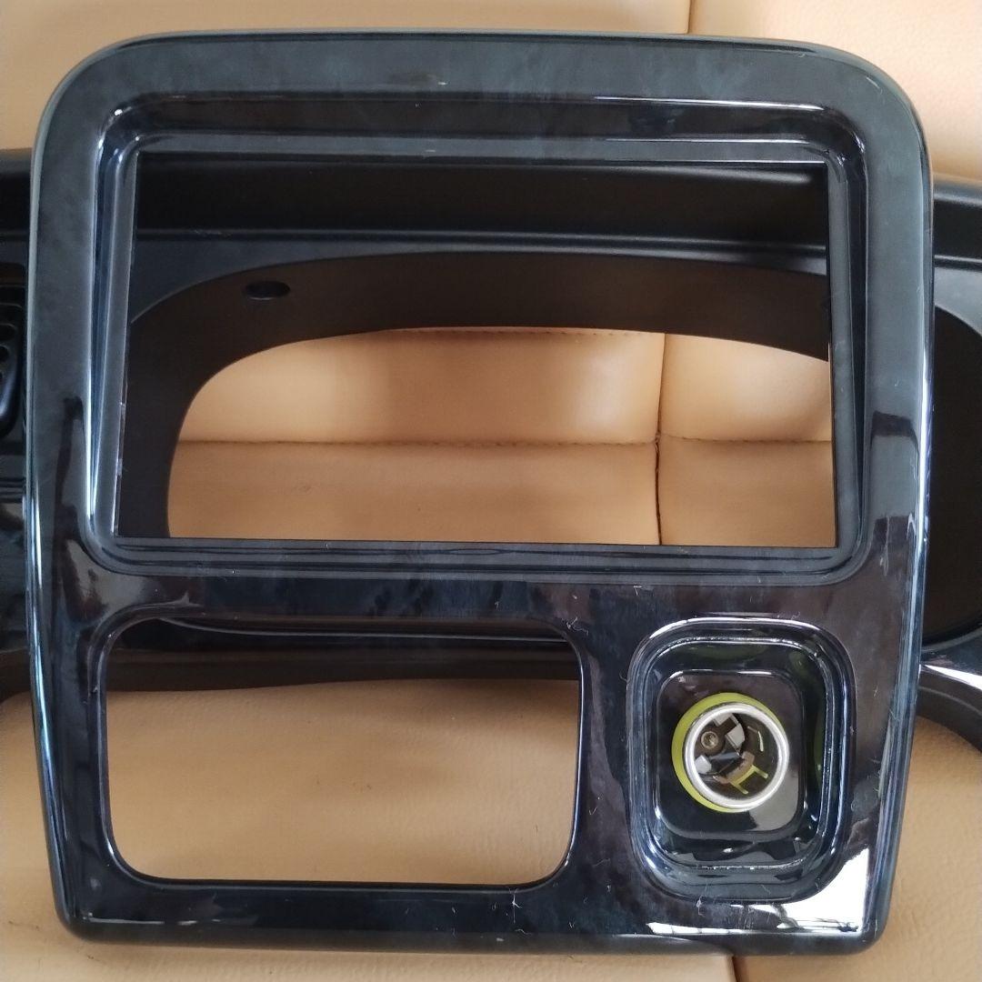 l700ミラジーノ黒木目調メーカーパネル　オーディオパネルセット