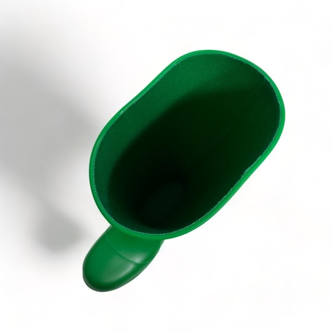 ❣️新品 ボッテガ❣️ パドル グラス グリーン ロング レインブーツ 24cm