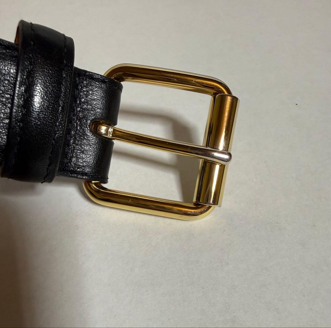 MAISON BOINET/メゾンボワネ ベルト 黒