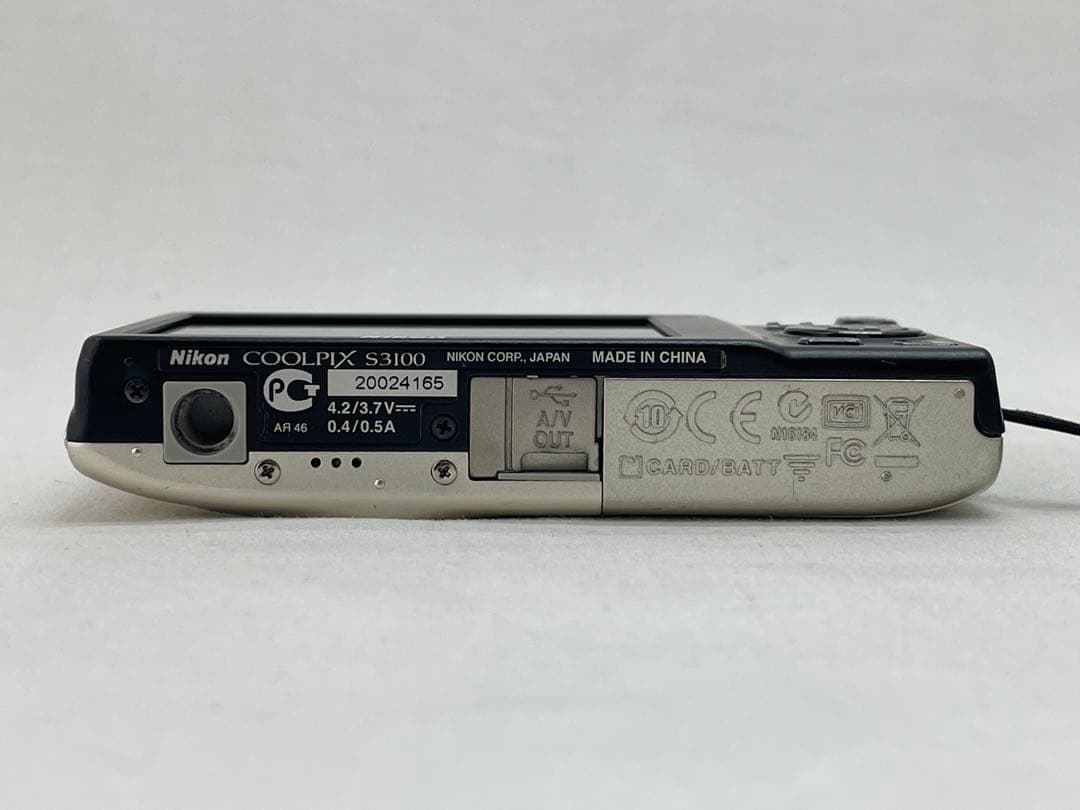 【美品・動作確認済】Nikon COOLPIX S3100 デジタルカメラ