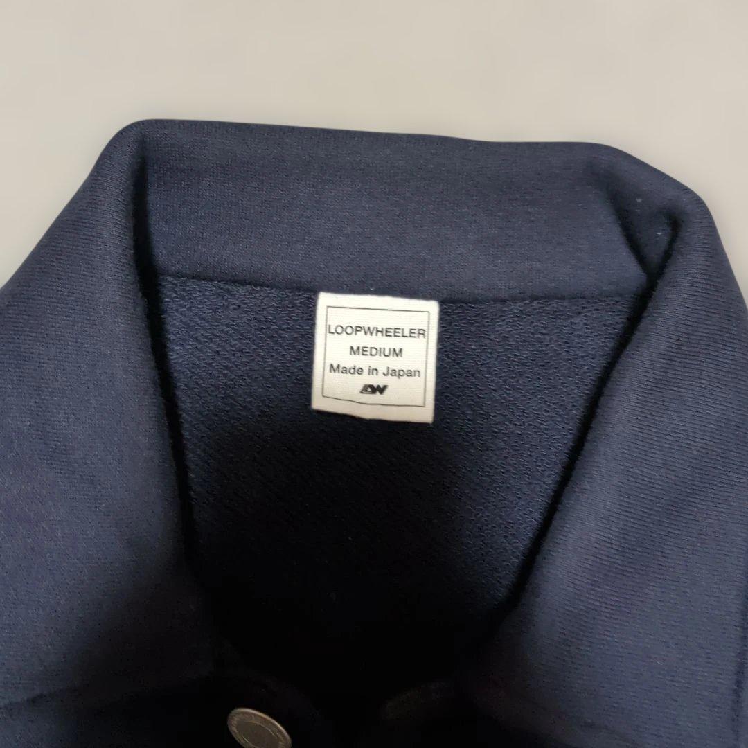 LOOPWHEELER ネイビー トラッカージャケット M