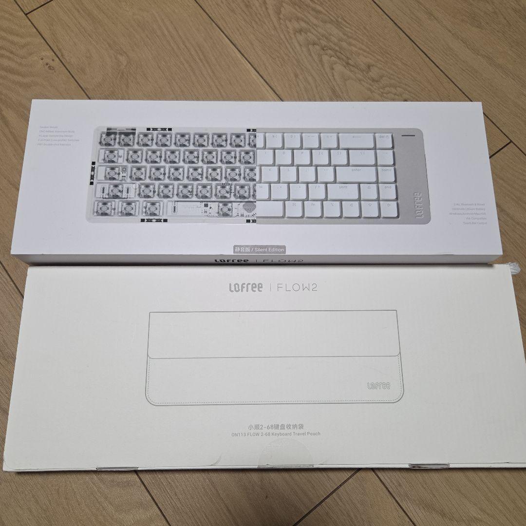 【最終値下】lofree flow 2 68 void+純正ケース