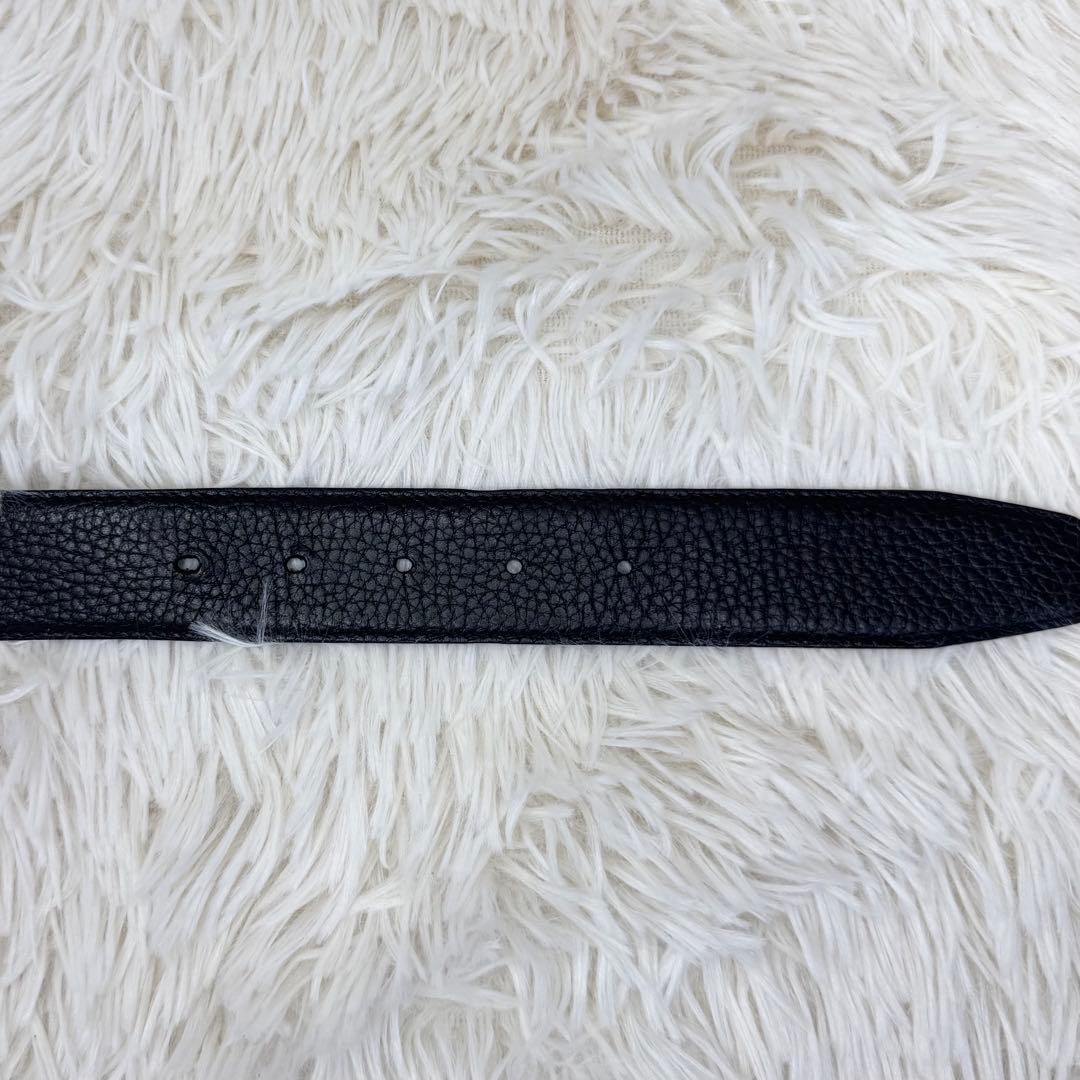 フェラガモ ダブルガンチーニ ベルト シルバー ビッグバックル リバーシブル