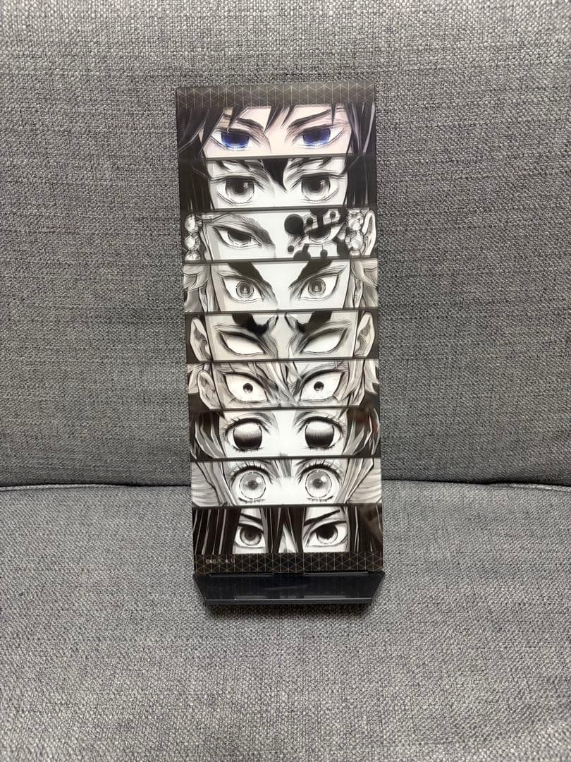 鬼滅の刃　柱展　リバーシブルビジュアルパネル　アクリルスタンド　富岡義勇