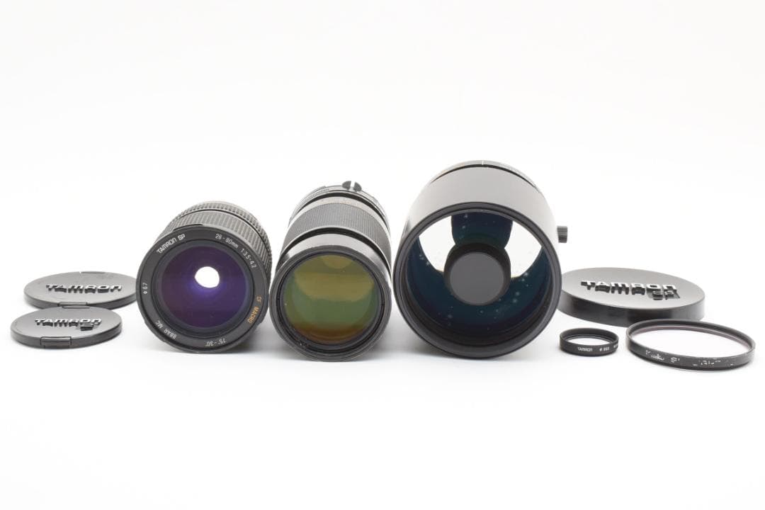 #374★現状品★ TAMRON レンズ 3本セット