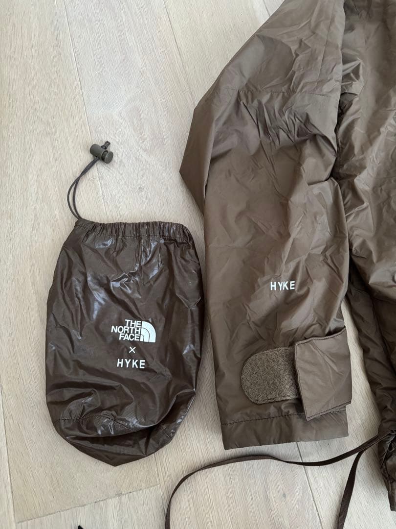 THE NORTH FACE × HYKE ブラウン ジャケット Sサイズ
