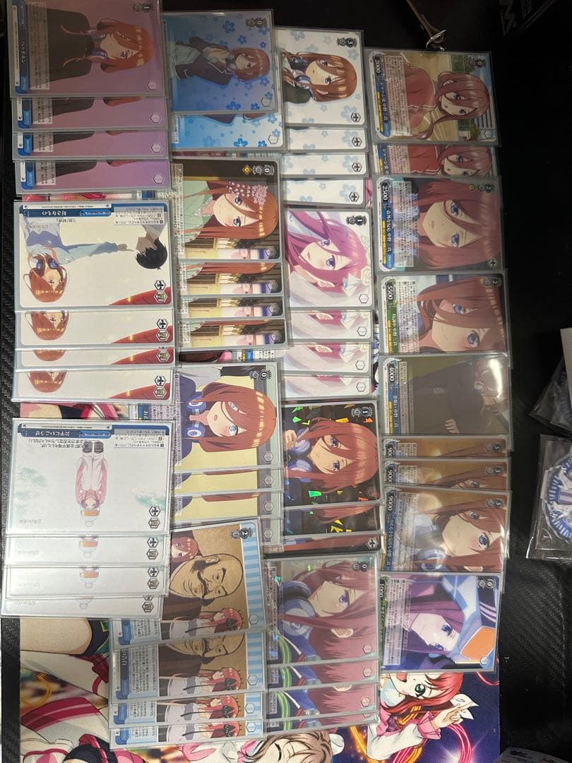 ヴァイスシュヴァルツ　五等分の花嫁　デッキ　5個