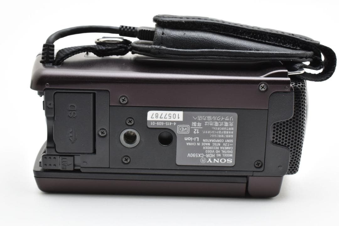 【美品】SONY Handycam HDR-CX590V ボルドーブラウン