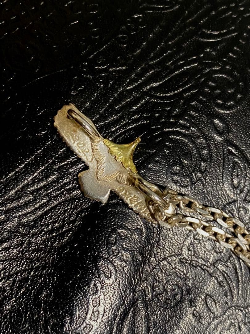 wildwood ワイルドウッド 頭K18イーグルペンダントチェーン付き50cm