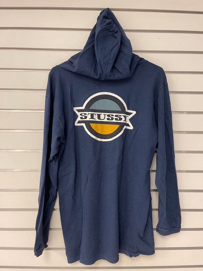 オールドStussy 80s Tフーディー フード付 黒タグ 送料込み！