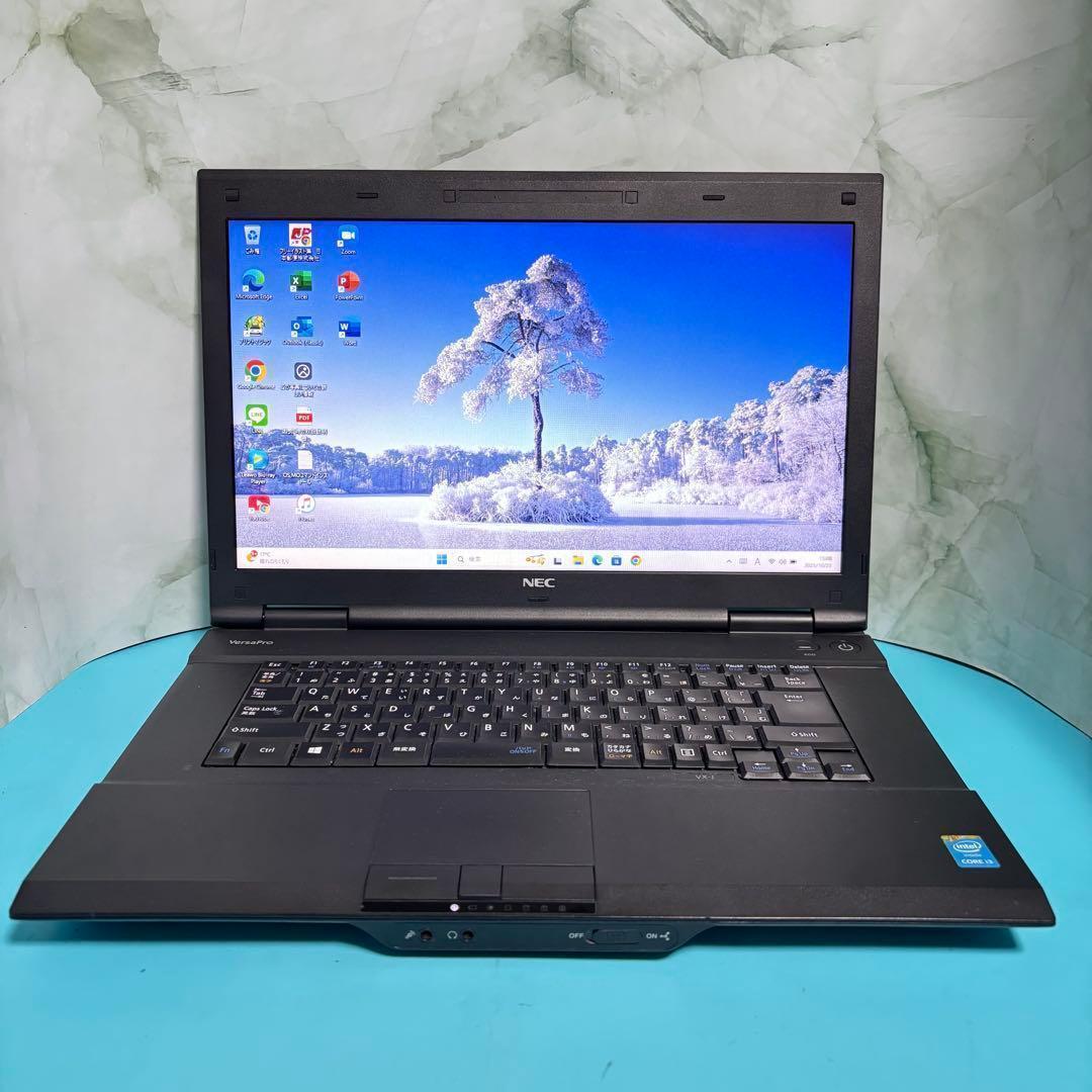 Office2021付！NEC 大容量メモリ4GB★Win11Pro★爆速SSD