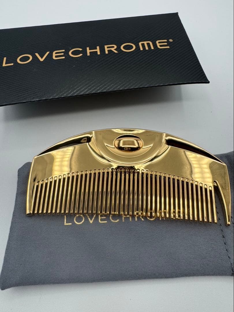LOVECHROME K24GP♡TSUKI GOLDヘアブラシ♡新品未使用♡
