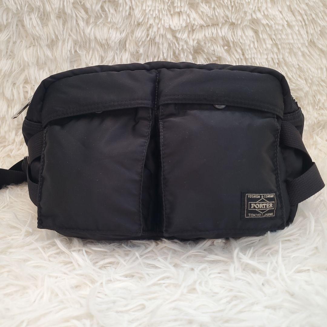⭐未使用級⭐PORTER TANKER ウエストバッグ ブラック