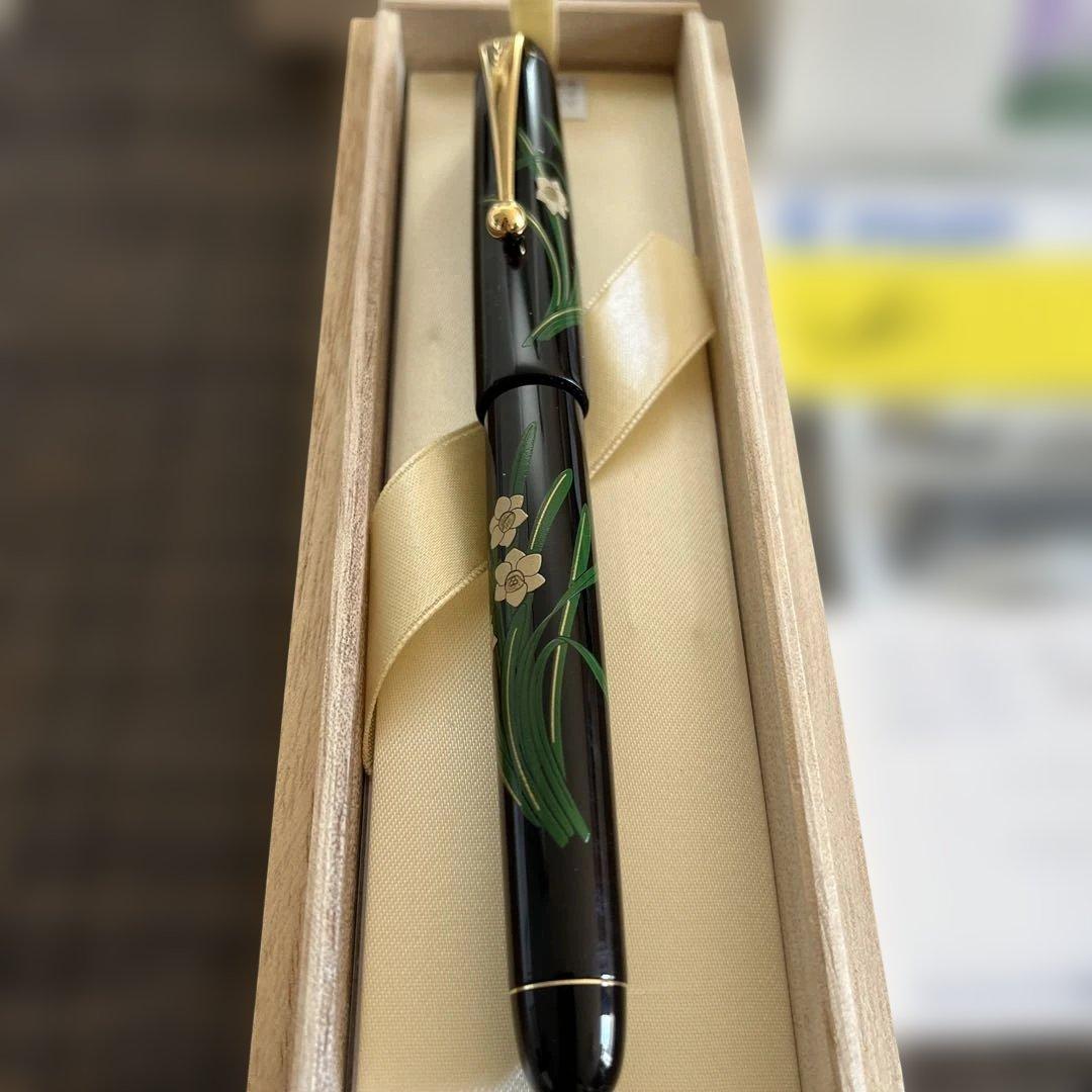 訳あり 【新品未使用】PILOT　パイロット　　　　蒔絵万年筆　漆　國光會